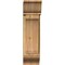 Ekena Millwork Legacy Traditional Rough Sawn Bracket w/ Offset Brace, Western Red Cedar, 8"W x 18"D x 30"H BKT0806X18X30LEC01RWR - alternate 3